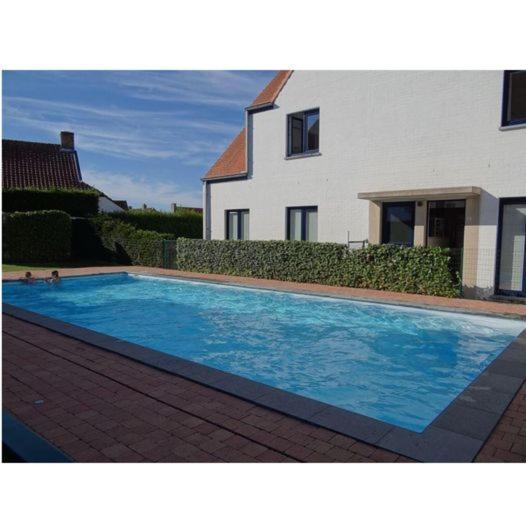 Ferienwohnung Duplex Met Zwembad Neoportus Nieuwpoort Exterior foto